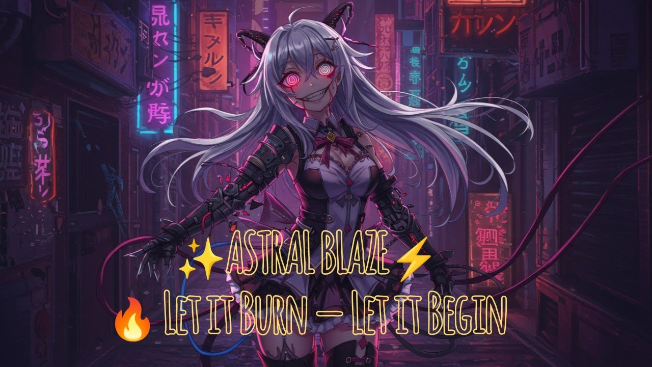 ASTRAL BLAZE ⚡ | Nightcore Original Song | Anime J-Rock🔥