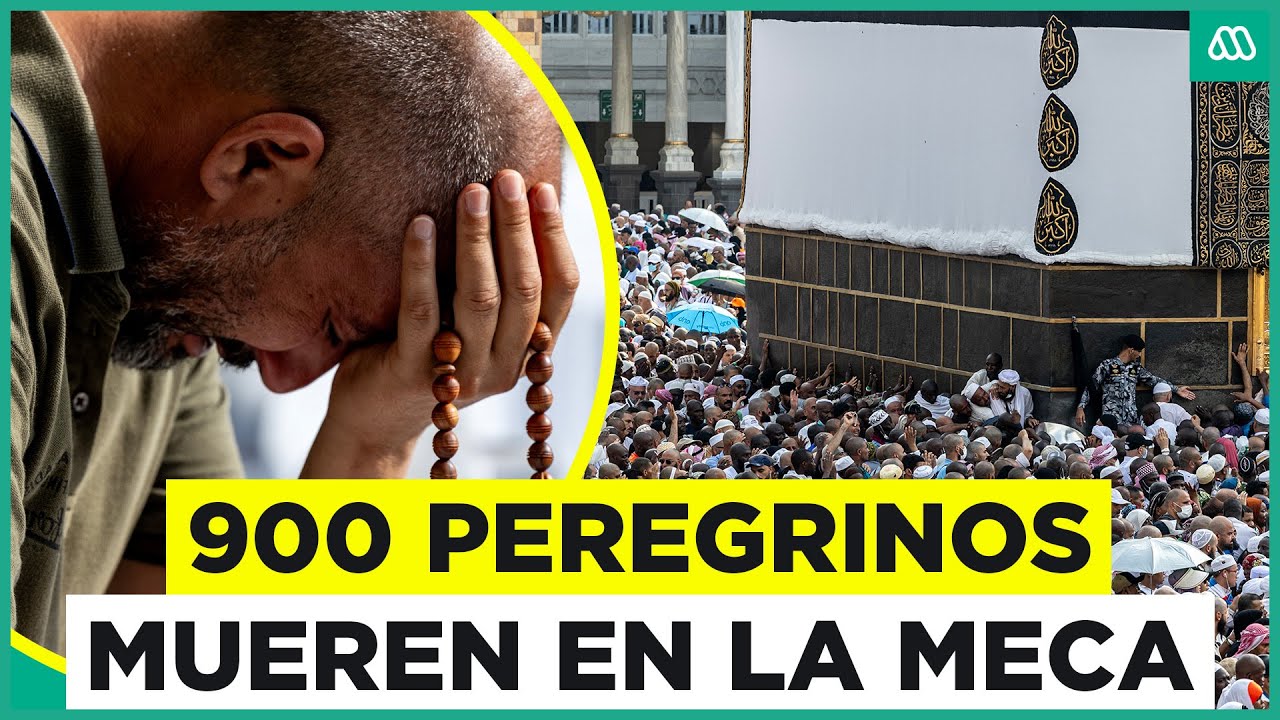 900 peregrinos fallecen en la Meca a causa del calor en Medio Oriente