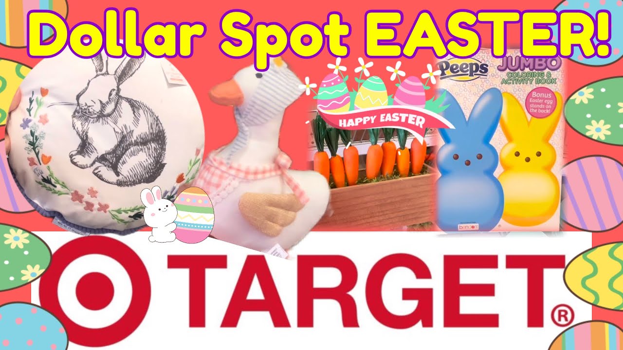 EASTER @ TARGET DOLLAR SPOT! Many cute items +more! 🐰🥰