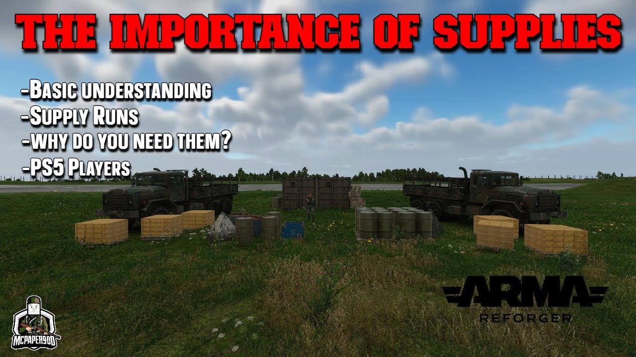 Why You Should Know The Basic's Of Supplies In Arma Reforger Ps5