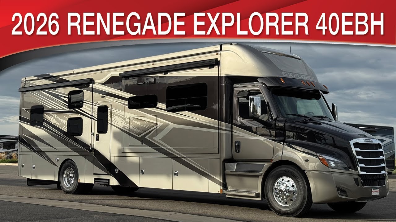 2026 Renegade Explorer 40EBH Bunk Bed Super C