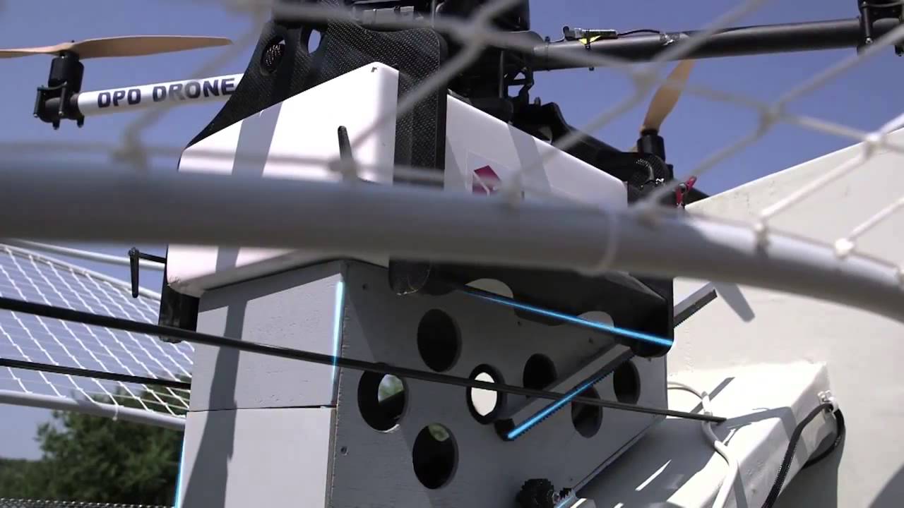DPDgroup drone delivery terminal