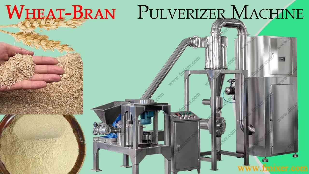 Wheat bran grinder mill for grinding millfeed into flour┃Pulverizer for powder milling machine┃