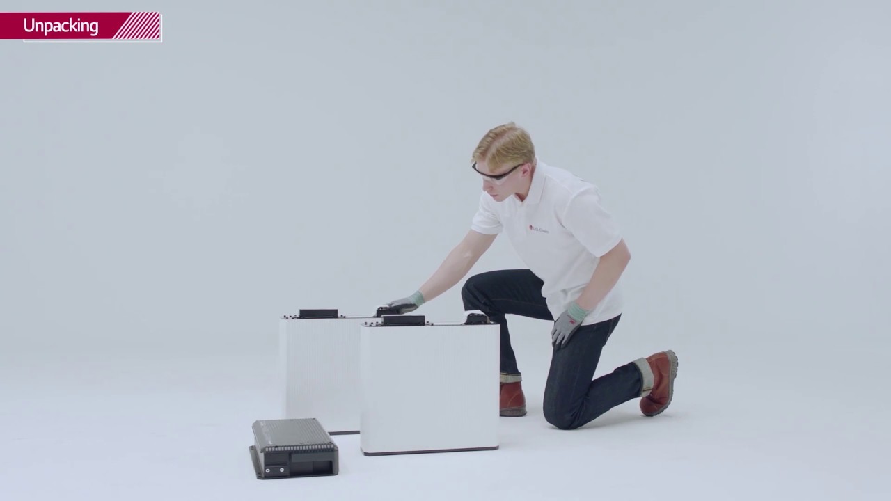 LG Home Battery RESU10M Installation Video (Standing)