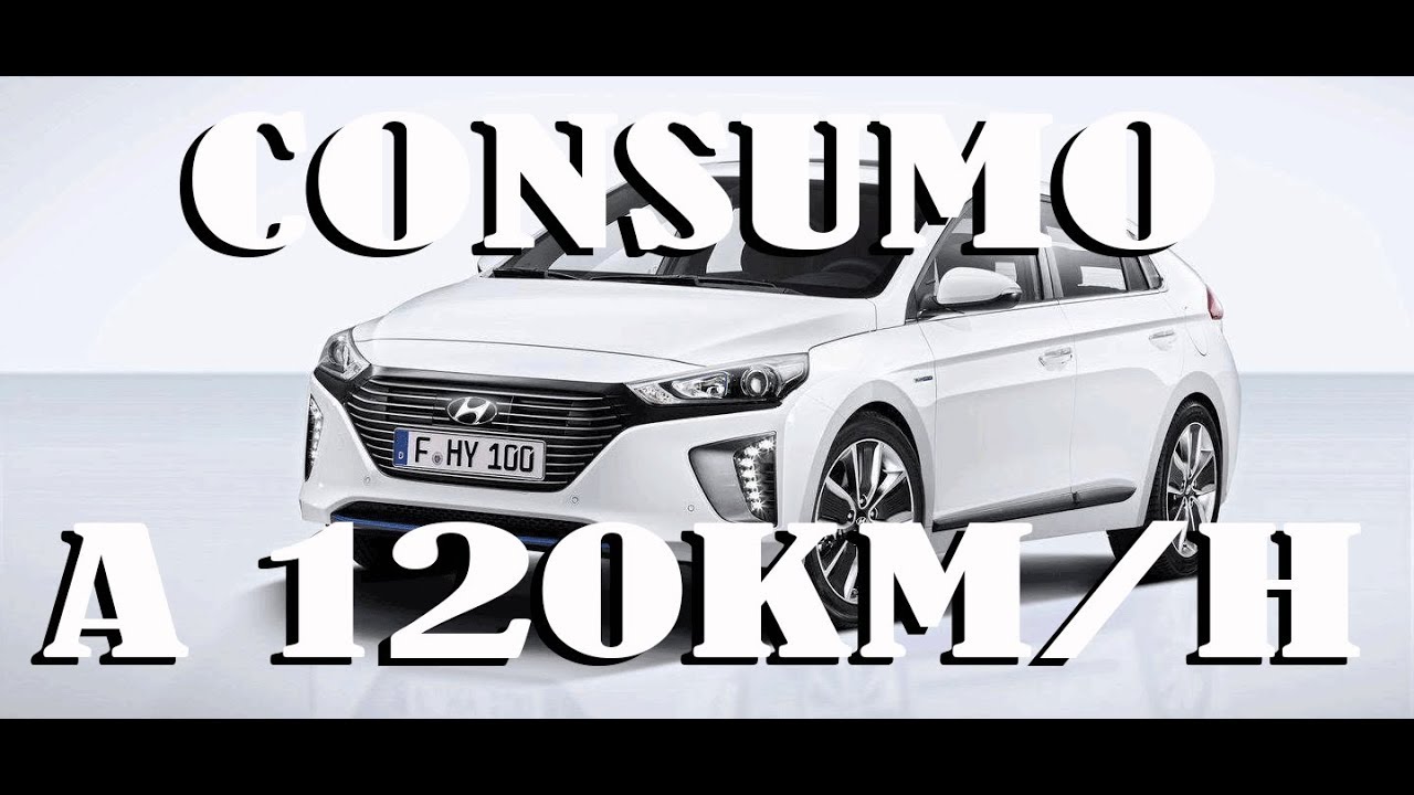 CONSUMO Hyundai🚗Ioniq⚡EV a 120kmh