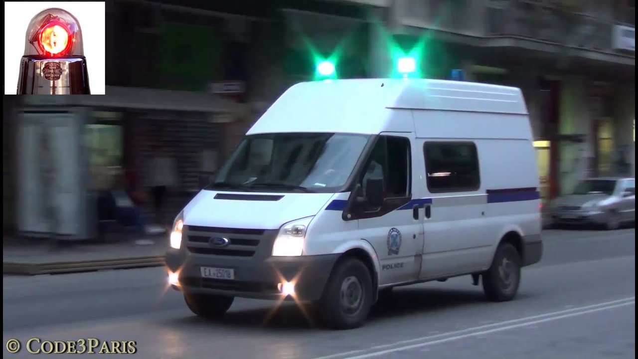 Hellenic Police Force in Athens (compilation)