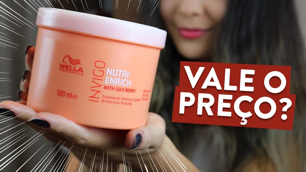 Máscara Invigo Nutri-Enrich (Wella) | RESENHA