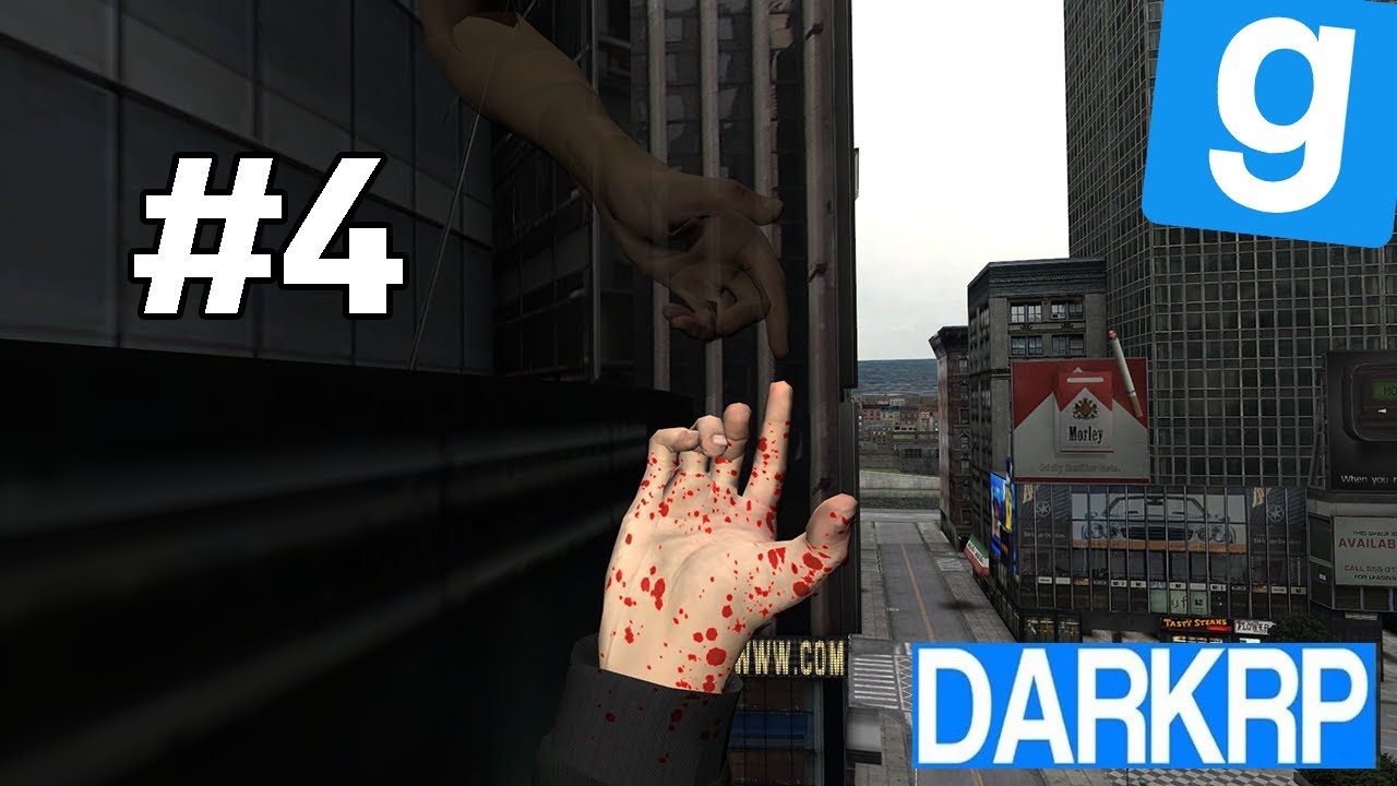 La chute de mon personnage... GTA City RP #4 (Gmod)