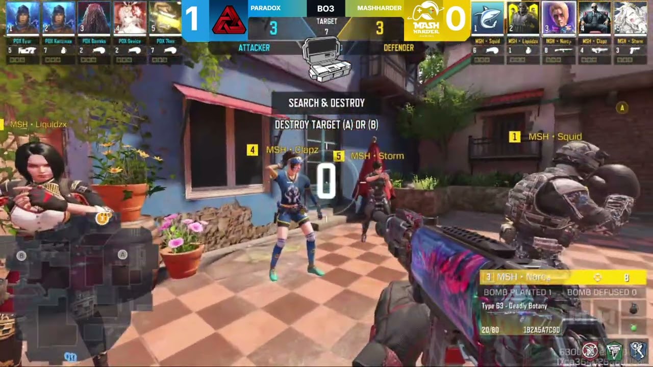 AFRICAN PRO SERIES - Paradox vs Mashharder gaming | Search and destroy | DAY 5