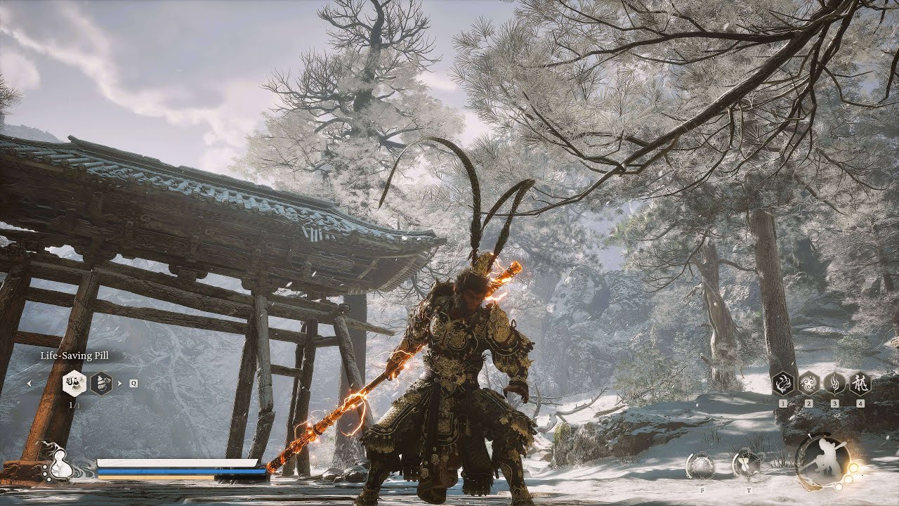 Gaunlet of challenges secret boss & Hundread eyed Daoist in ch 4 (Wukong Stance ) NG+4