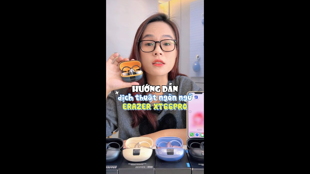 Hướng dẫn cách sử dụng dịch thuật ngôn ngữ tai nghe Lenovo Erazer XT66Pro | Mê Công Nghệ