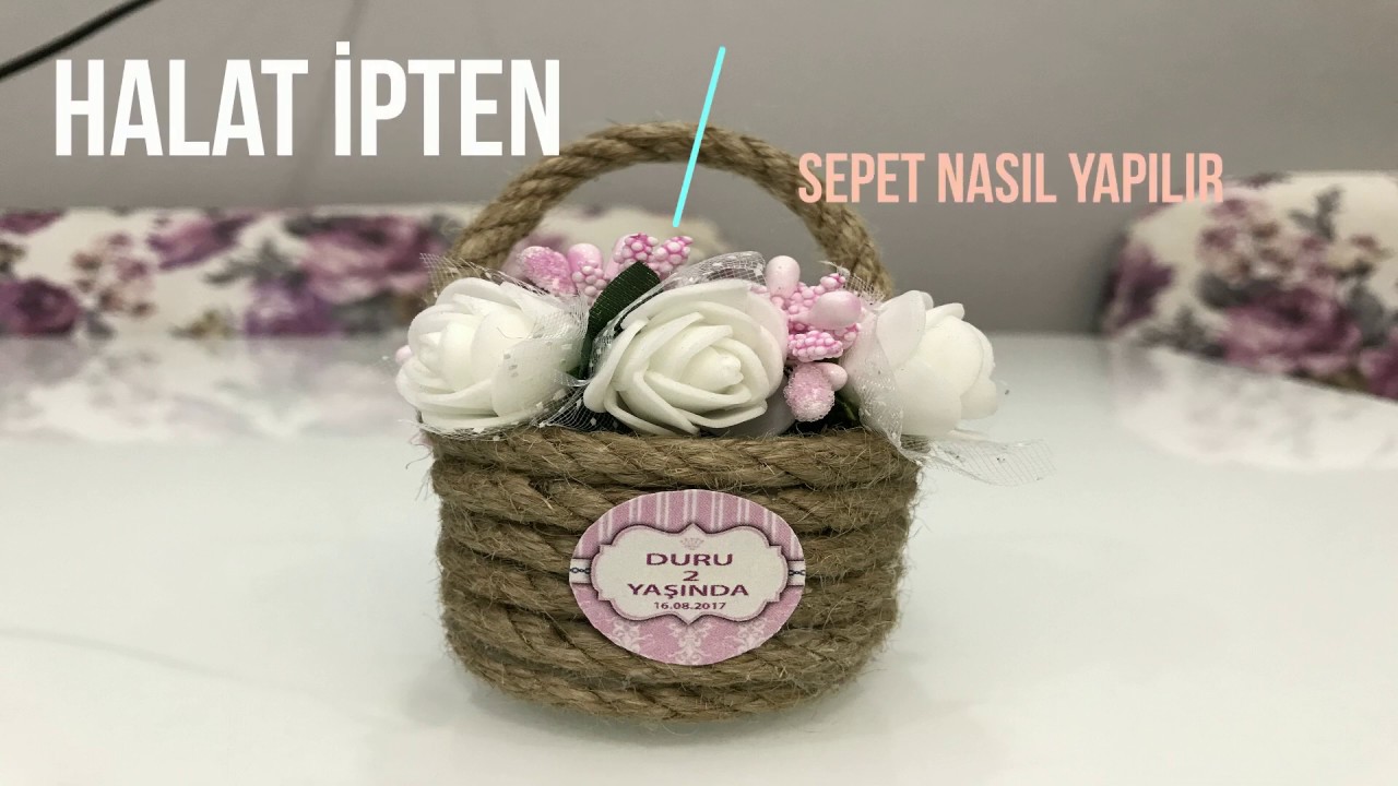 Amazing Rope Basket Making - Halat Sepet Yapımı