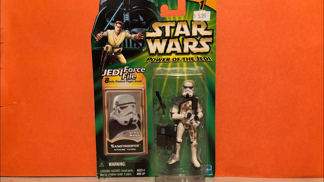 Star Wars Power of the Jedi Sandtrooper action figure review