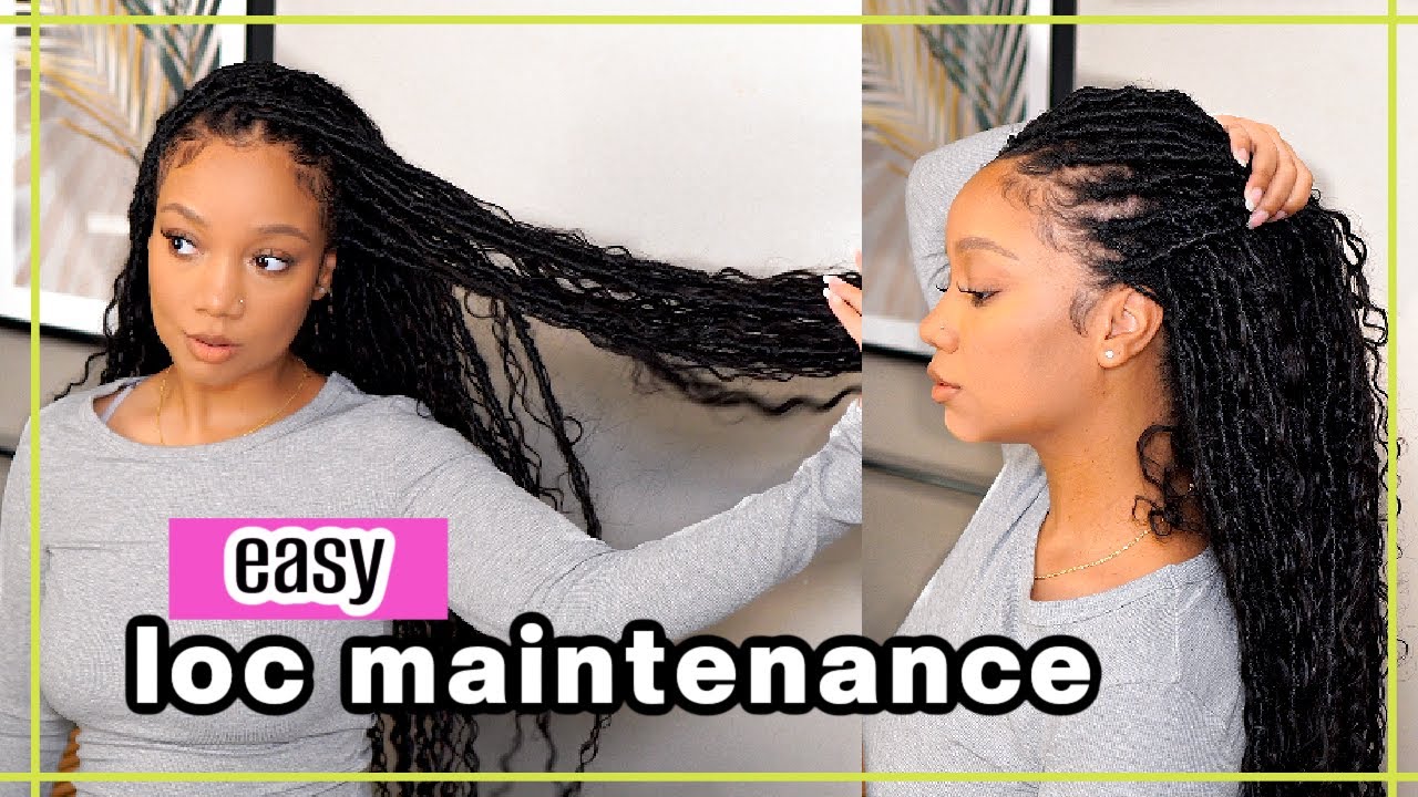 How I Maintain My Boho Locs | Tips & Products Used