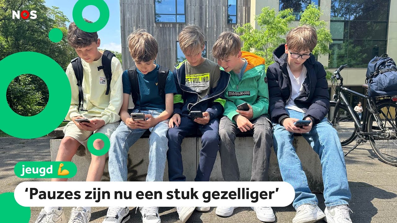 Onderzoek: Mobieltjesverbod op school heeft positief effect