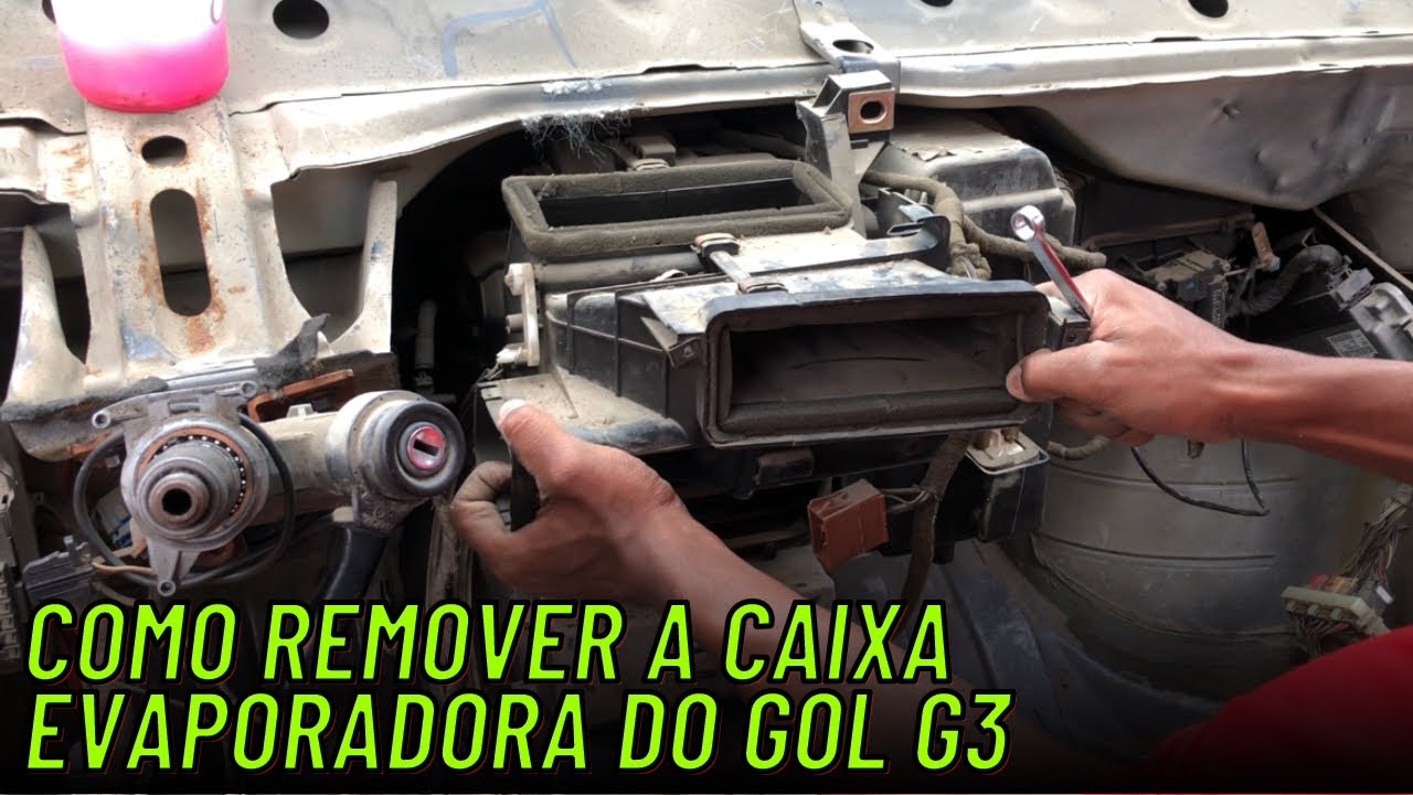 O erro mais comum ao tentar tirar a caixa do ar-condicionado do Gol G3