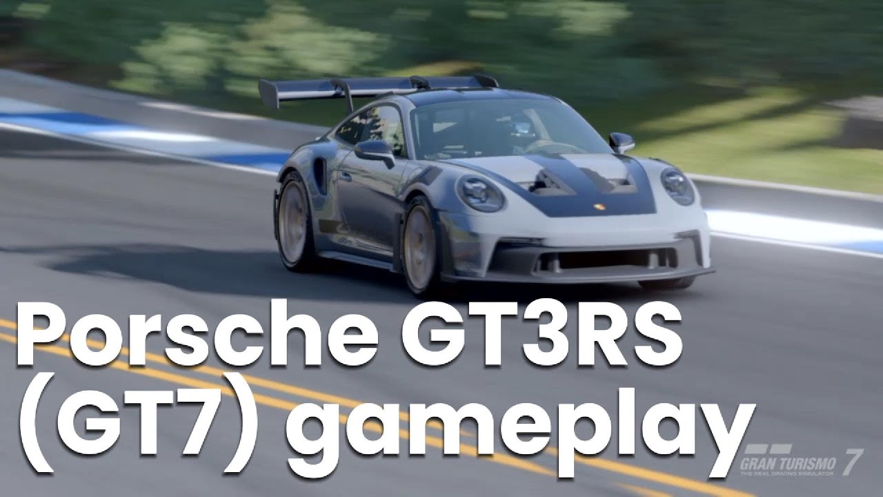 Porsche 911 GT3RS / Full send at Trial Mountain (GT7)