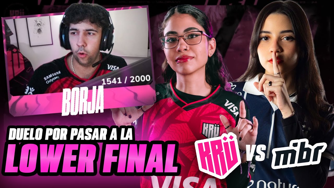 MATCH FOR THE PASS TO THE LOWER FINAL - KR&Uuml; BLAZE vs MIBR - KR&Uuml; b0rjacs
