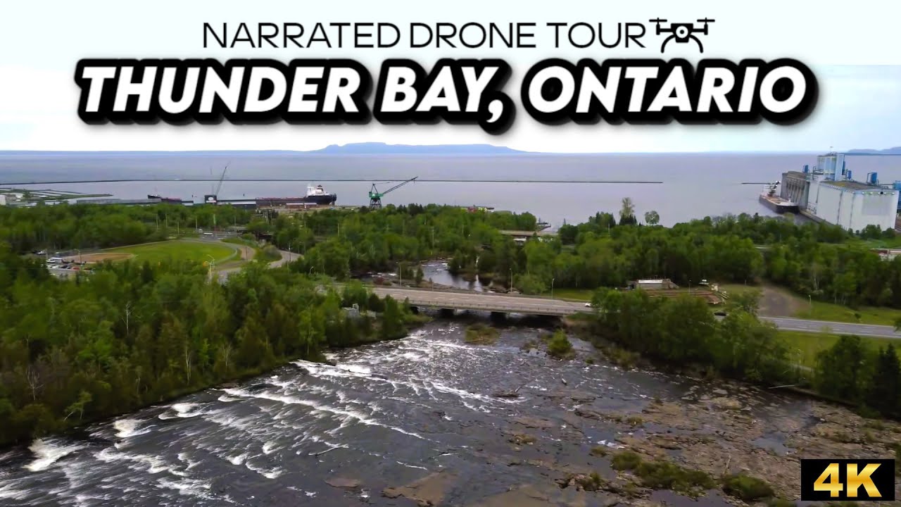 Thunder Bay, Ontario🌲🚁🌊 4K Drone