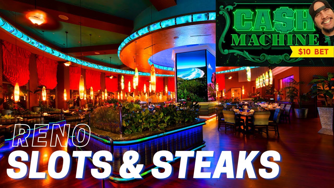 RENO | PEPPERMILL CASINO SLOT PLAY | BIMINI STEAKHOUSE | $10 MAX BET: CASH MACHINE !? | Degen Series