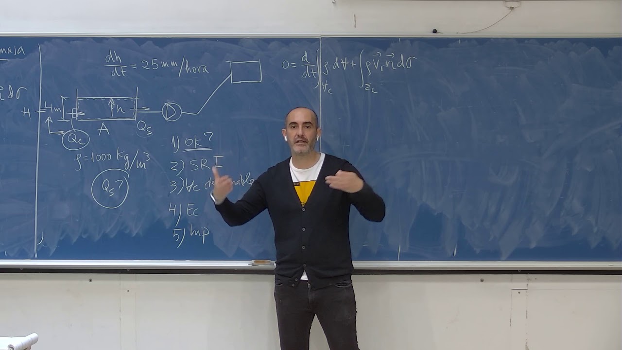 Clase 6. Mecánica de Fluidos. Tema 5-Ec. Conservación Masa (Problemas)
