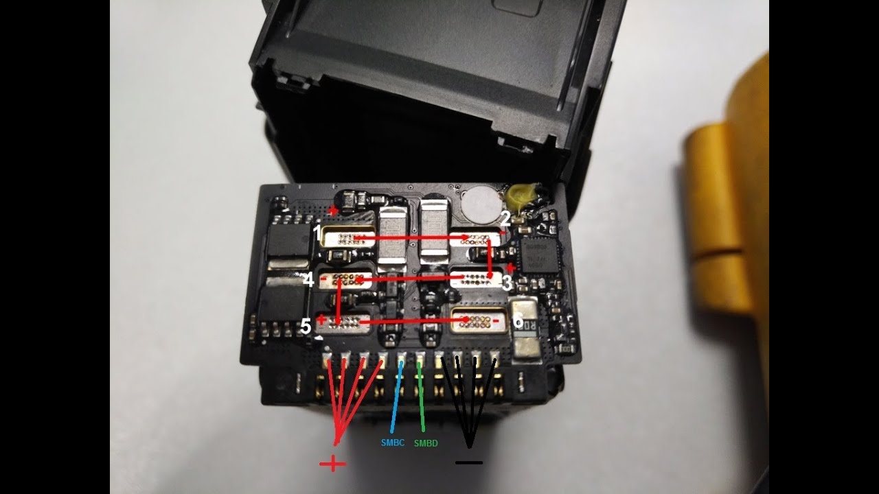 Battery Mavic Air Repair (Remove Permanent Fail)
