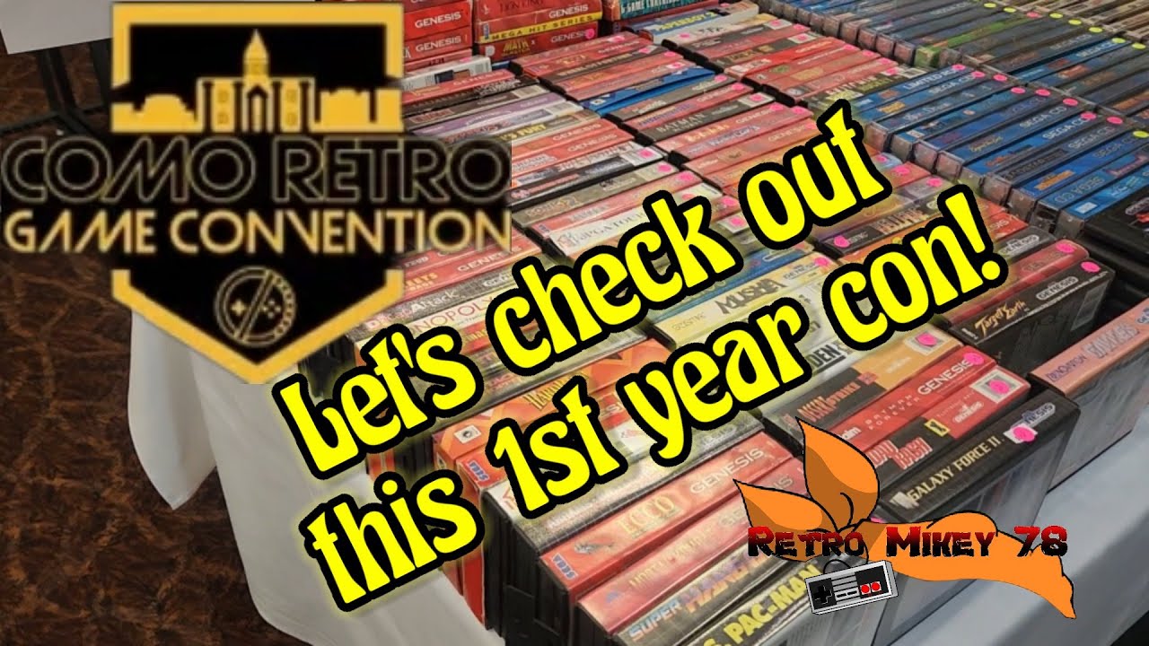 CoMo Retro Game Con 2022! Let's check out this 1st year convention! #hunting #pickups #convention