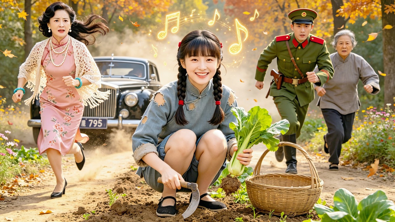 Phu nhân tướng quân nhận nuôi bé gái ăn xin đào rau dại, ai ngờ 3 giây cô giúp bà trị khỏi bệnh!