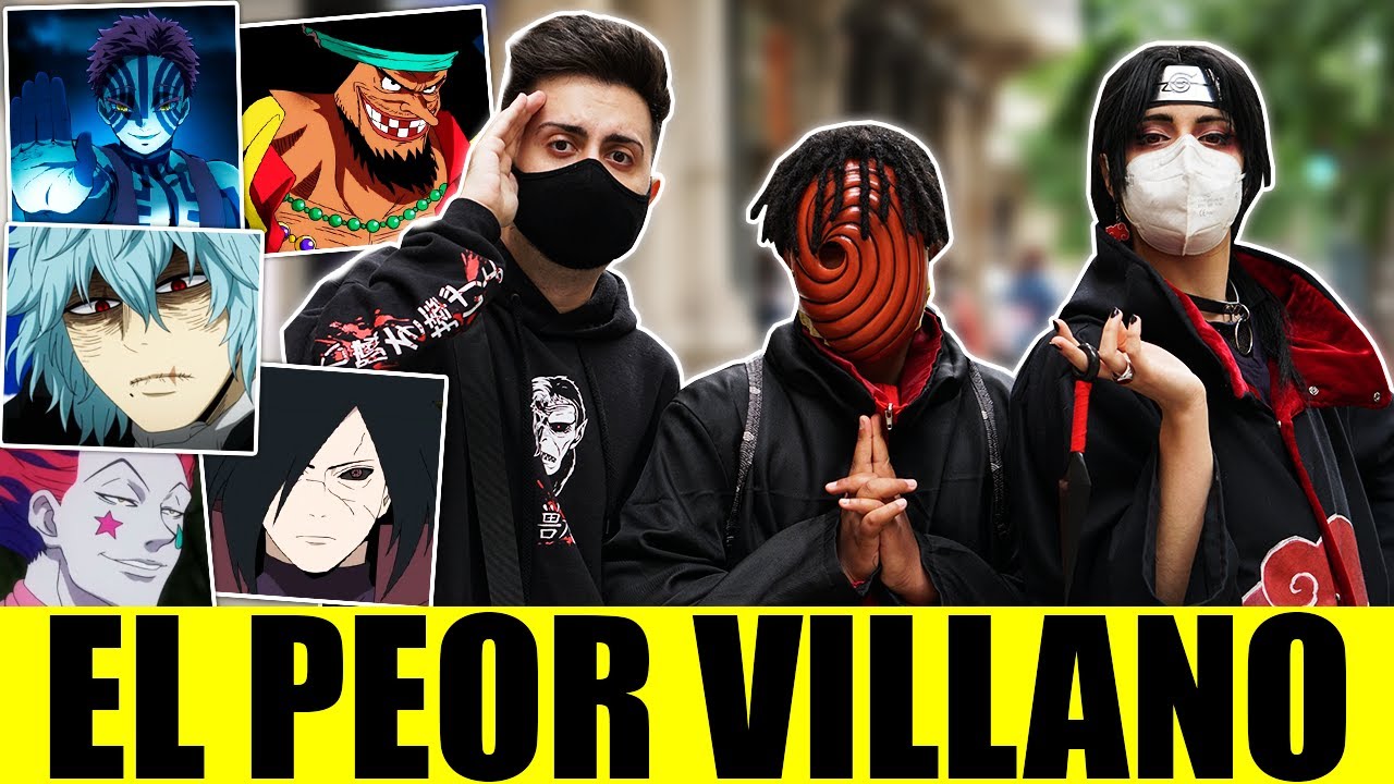 &iquest;Cu&aacute;l es el PEOR VILLANO de ANIME para los OTAKUS? PEORES VILLANOS de NARUTO BORUTO SHIPPEO SHIP SK8
