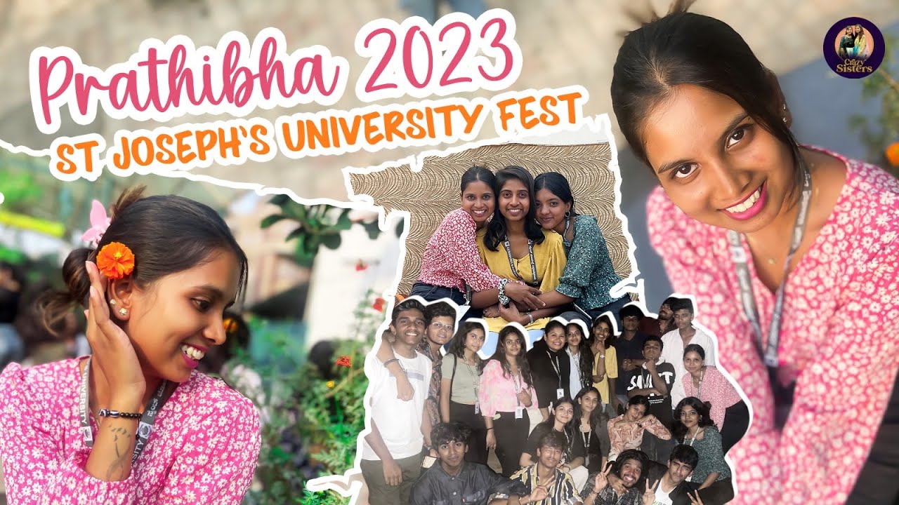 St Joseph's University Fest | Prathibha 2023 | Crazy Sisters