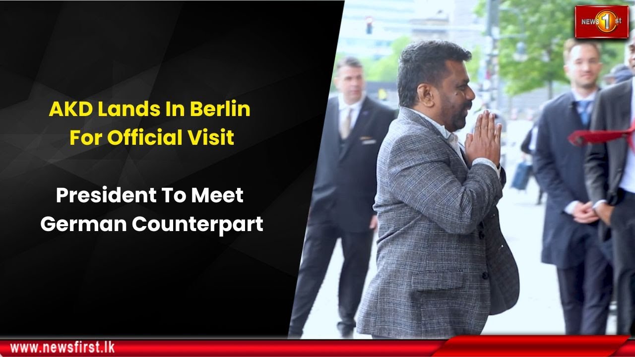 AKD Lands In Berlin For Official Visit: President To Meet German Counterpart
