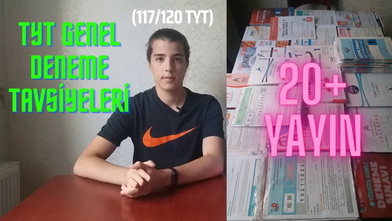 TYT GENEL DENEME ÖNERİLERİ |  98.NİN ÇÖZDÜĞÜ TYT DENEMELERİ | 117 YAPTIRAN DENEMELER | #yks2024 #tyt