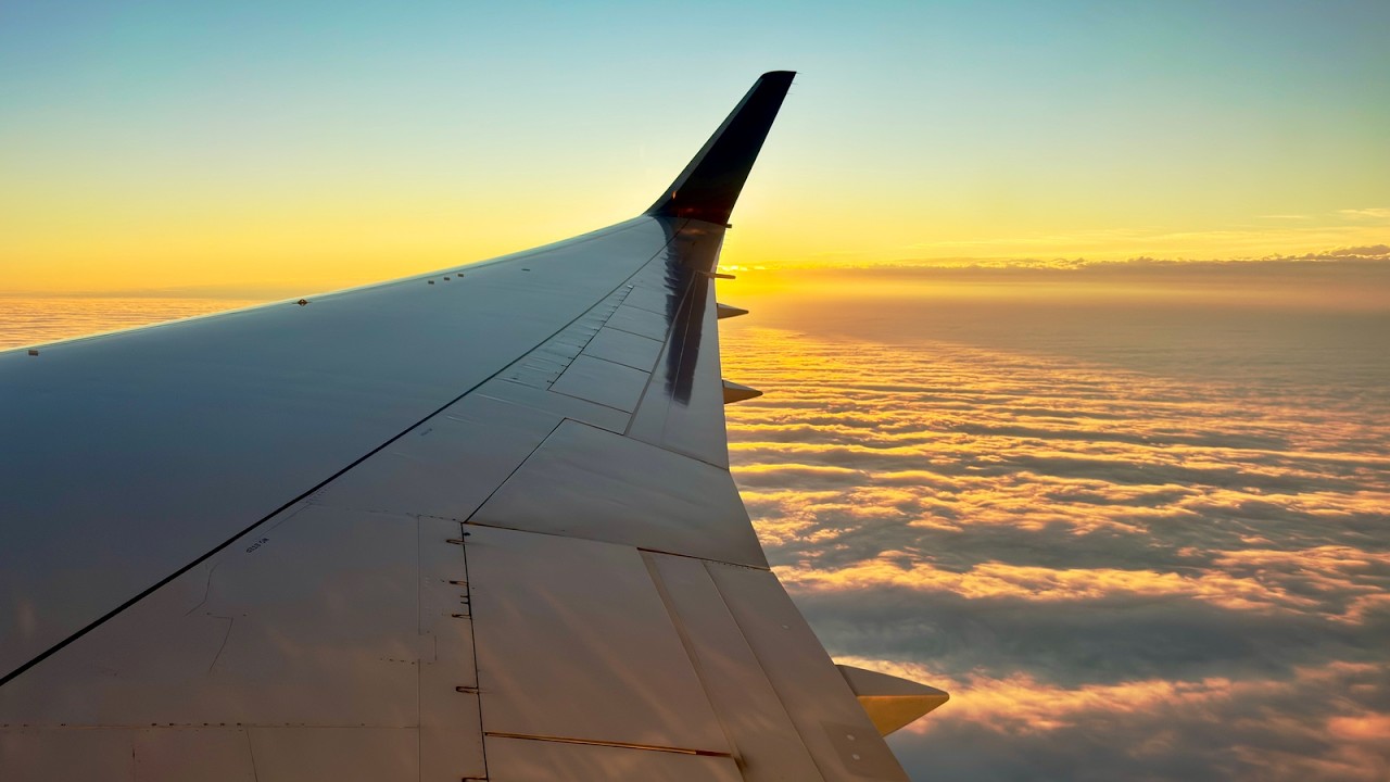 Stunning Sunrise Landing JFK – Delta 767-332(ER) – GIG-JFK – N196DN
