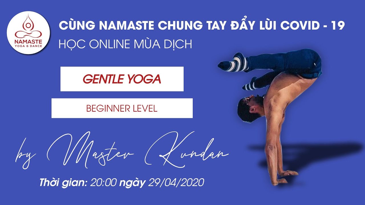 GENTLE YOGA FOR BEGINNERS | FULL SEQUENCE | BY MASTER KUNDAN
