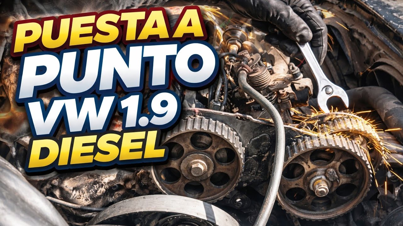 Como PONER A PUNTO VW 1.9 DIESEL 🔩 (GOL, POLO, SEAT ETC )