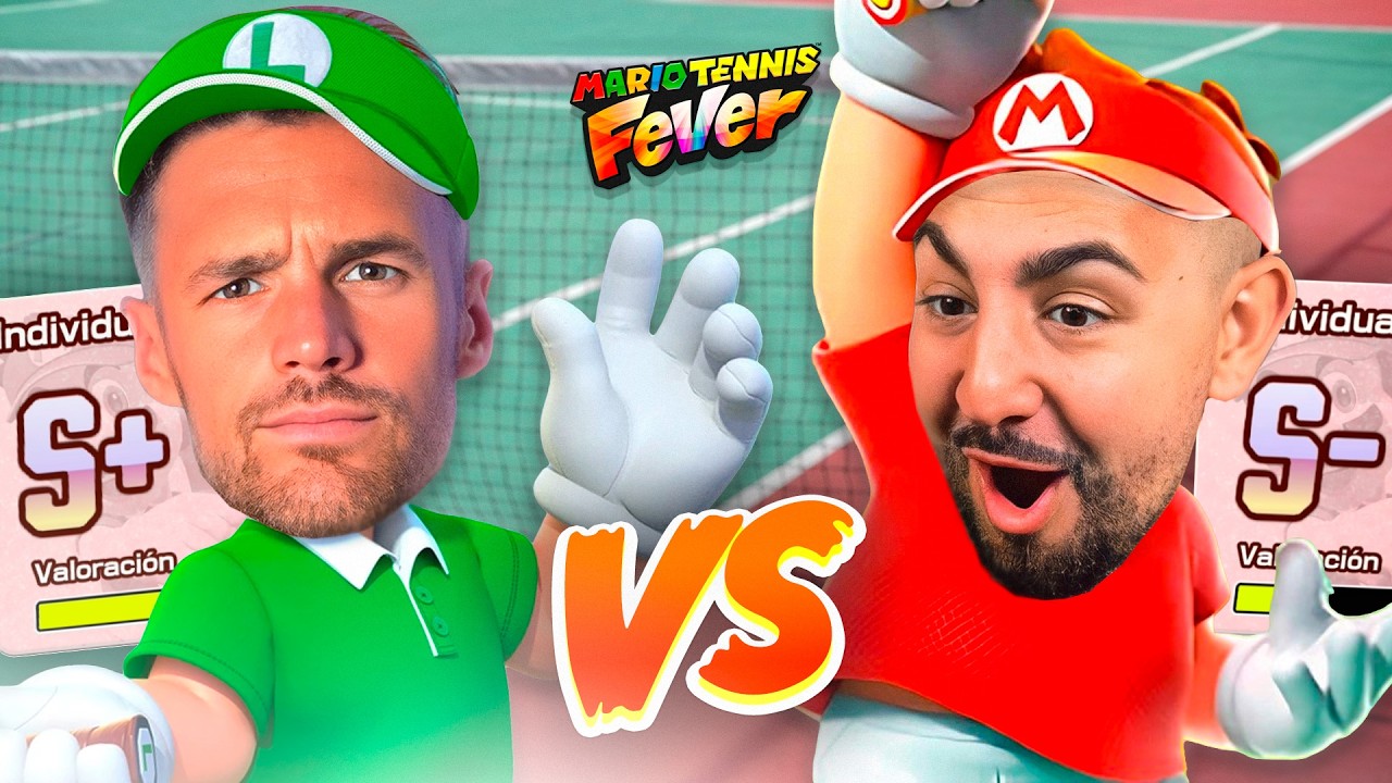 PAPI GAVI VS KOLDE!! EL DUELO DEFINITIVO EN MARIO TENNIS FEVER!!