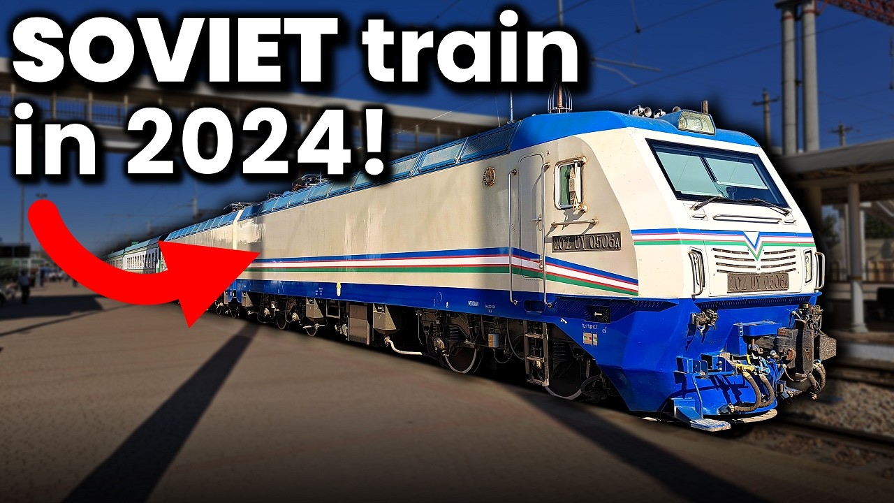 I took Uzbekistan's longest sleeper train, and it was STRANGE!