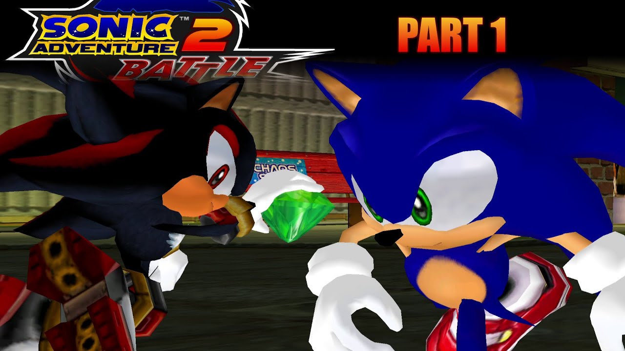 Sonic Adventure 2 - Part 1 - Hero Stage 1 to 3