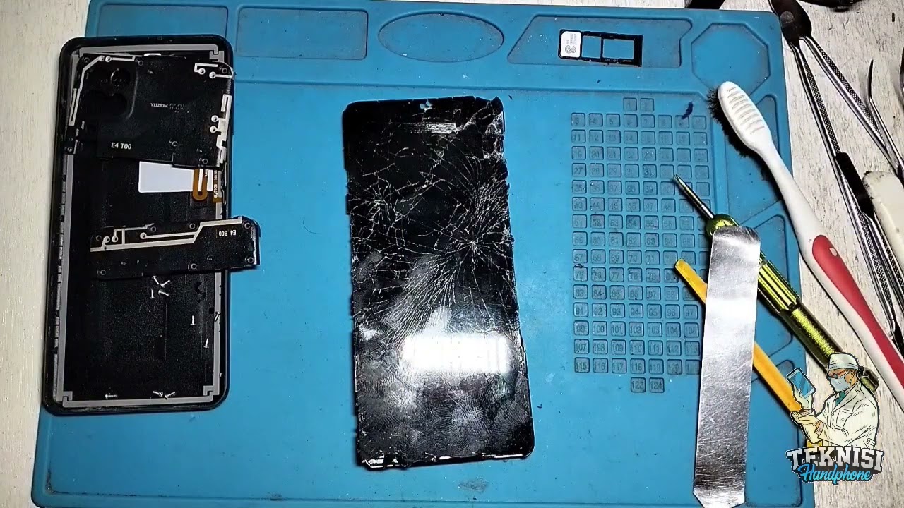 cara ganti lcd Samsung a12
