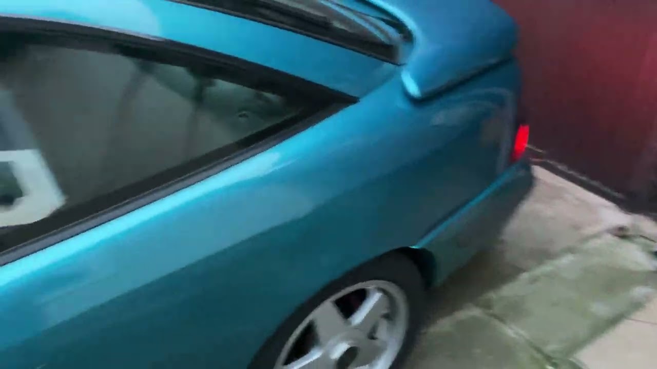 1993 Opel Calibra C20XE cold start (0 Celsius)