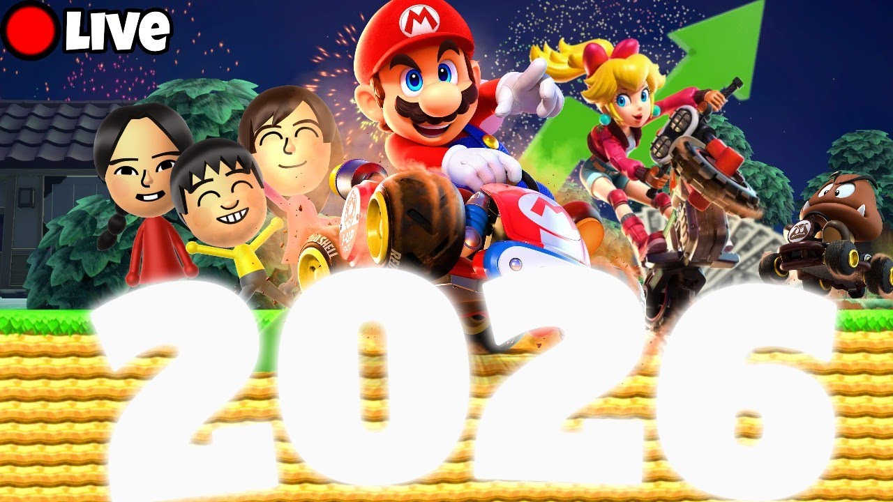 🔴ERSTER STREAM 2026 (Majoras Mask, Tomodachi Life, Mario Kart) I Jugaru Gaming