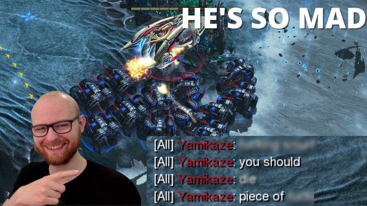Protoss Gets VERY Angry After Crazy Micro - Cyclone Mine to GM #7