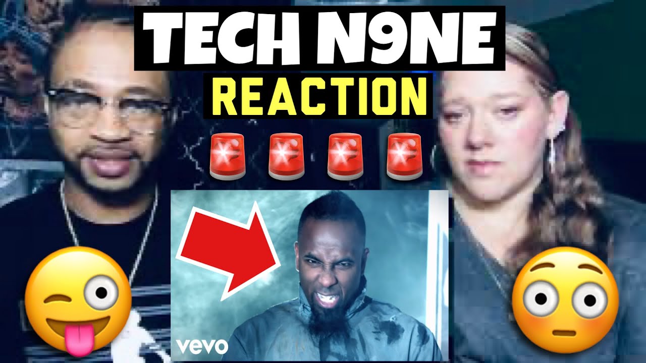 Tech N9ne - Am I A Psycho (ft  B o B & Hopsin) #Reaction