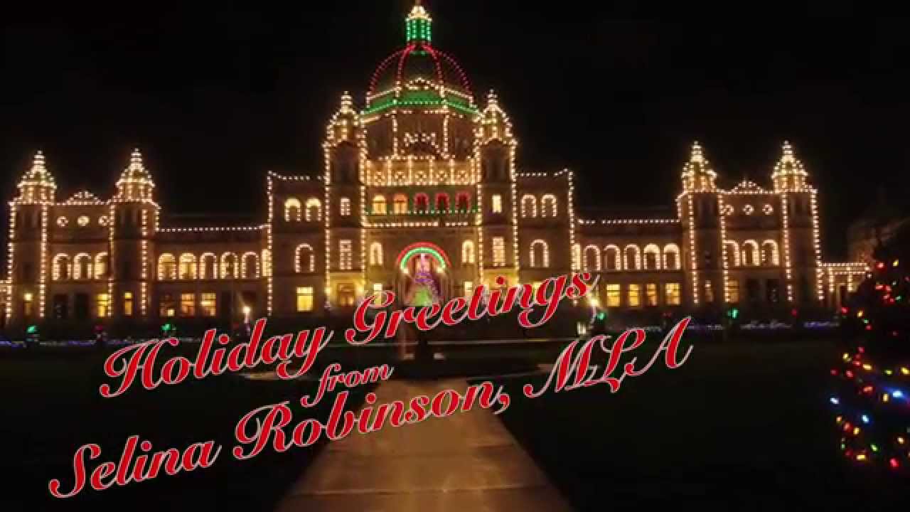 Holiday Greetings from Selina Robinson