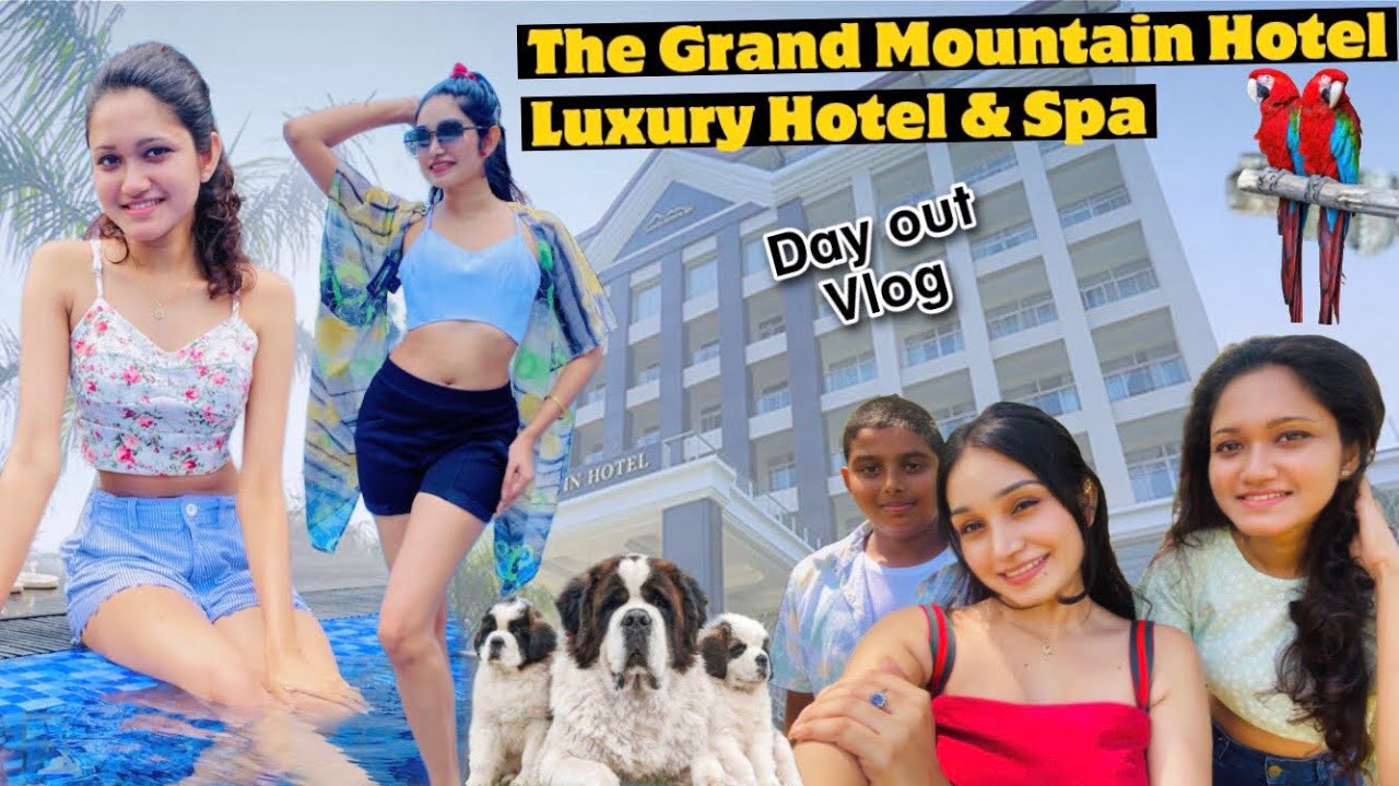 Luxury Hotel එකක් ඇතුලේ Zoo එකක්😍♥️ | Dayout | The grand mountain hotel | Matale | Vlog💖