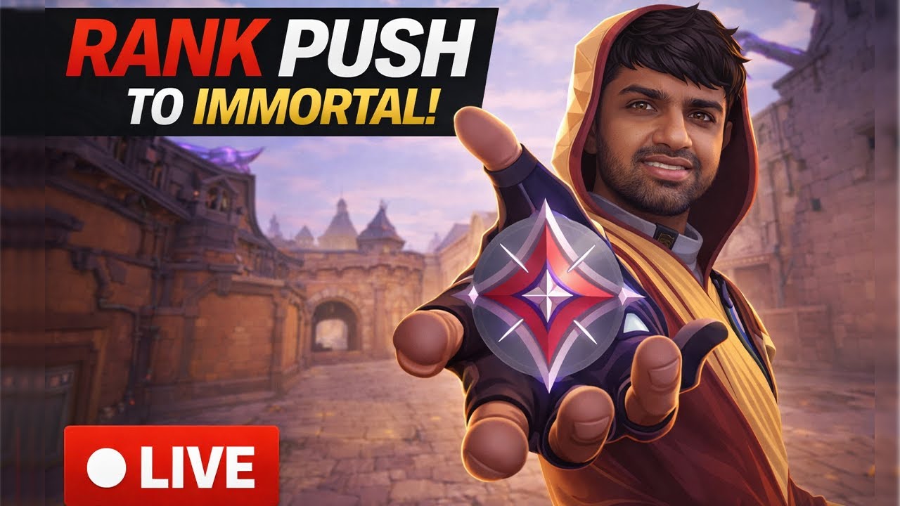 NEW ACT = NEW GRIND 🚀 | IMMORTAL → RADIANT PUSH | LIVE NOW