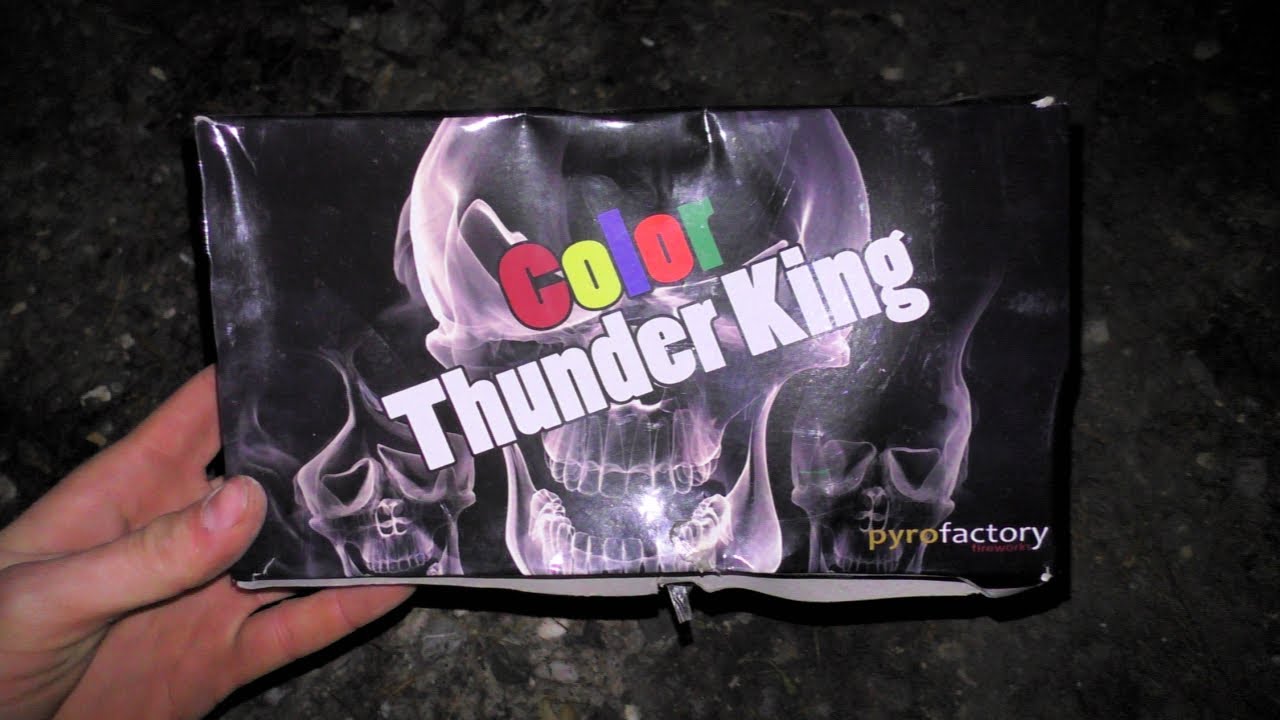 Pyrofactory Color Thunder King - Die besten Bombenrohre?