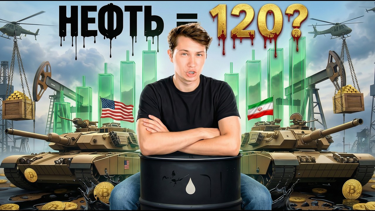 🤯 МОЯ ЦЕЛЬ ВЫПОЛЕНА! НЕФТЬ ПО $120 - ЧТО ДАЛЬШЕ? ПАДЕНИЕ МИРОВОЙ ЭКОНОМИКИ???