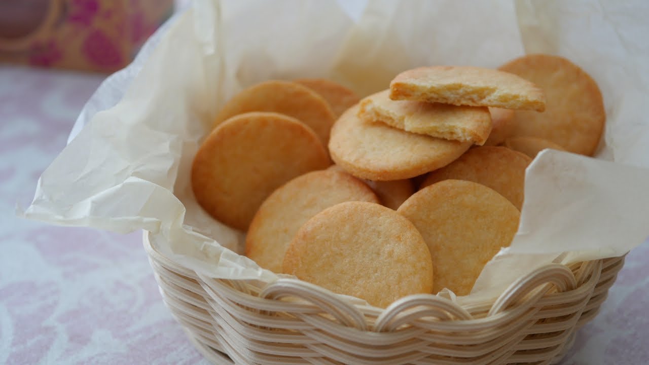 スライスチーズで出来る♡溶かしバターのざくざくチーズクッキー | Cheese cookies
