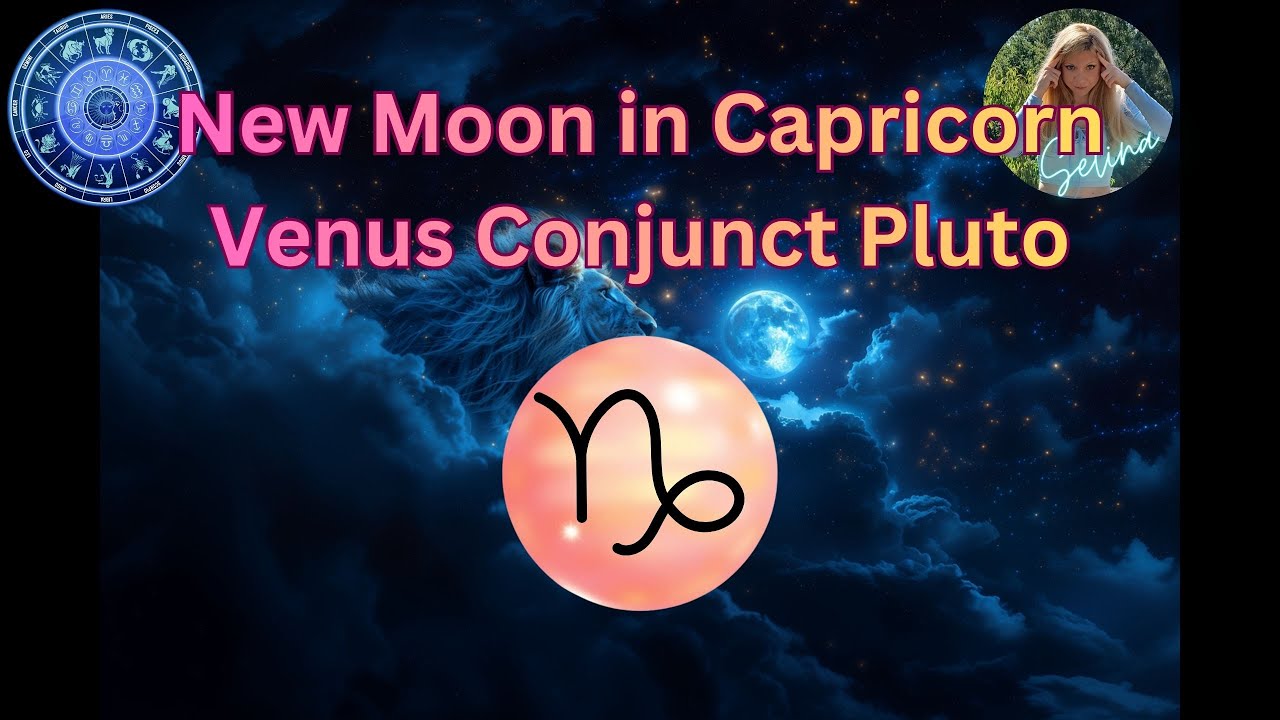 🌑New Moon in Capricorn ♑(Mercury Mars Conjunct) 18th January 2026